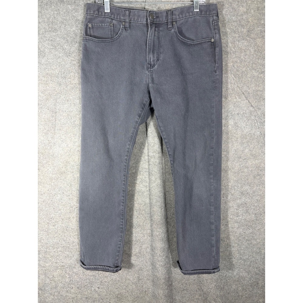 Banana Republic Premium Performance Jeans Mens 34x30 Gray Five-Pocket Pants